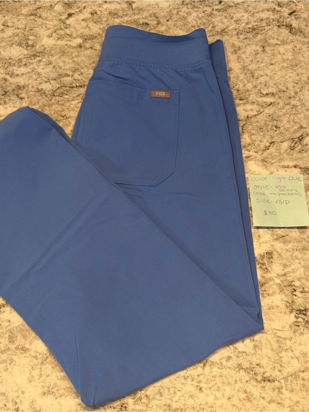 FIGS Women’s Light Blue Scrub Pants